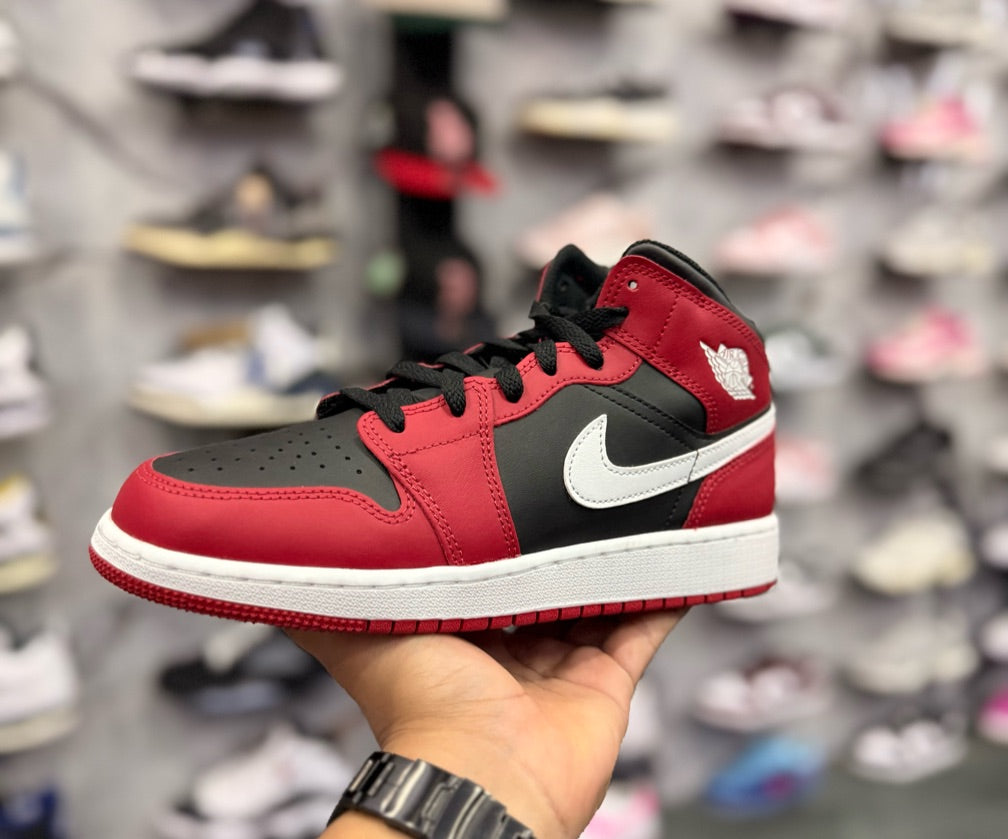 JORDAN 1 MID GYM RED
