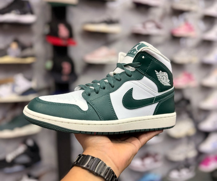 JORDAN 1 MID OXIDIZED GREEN