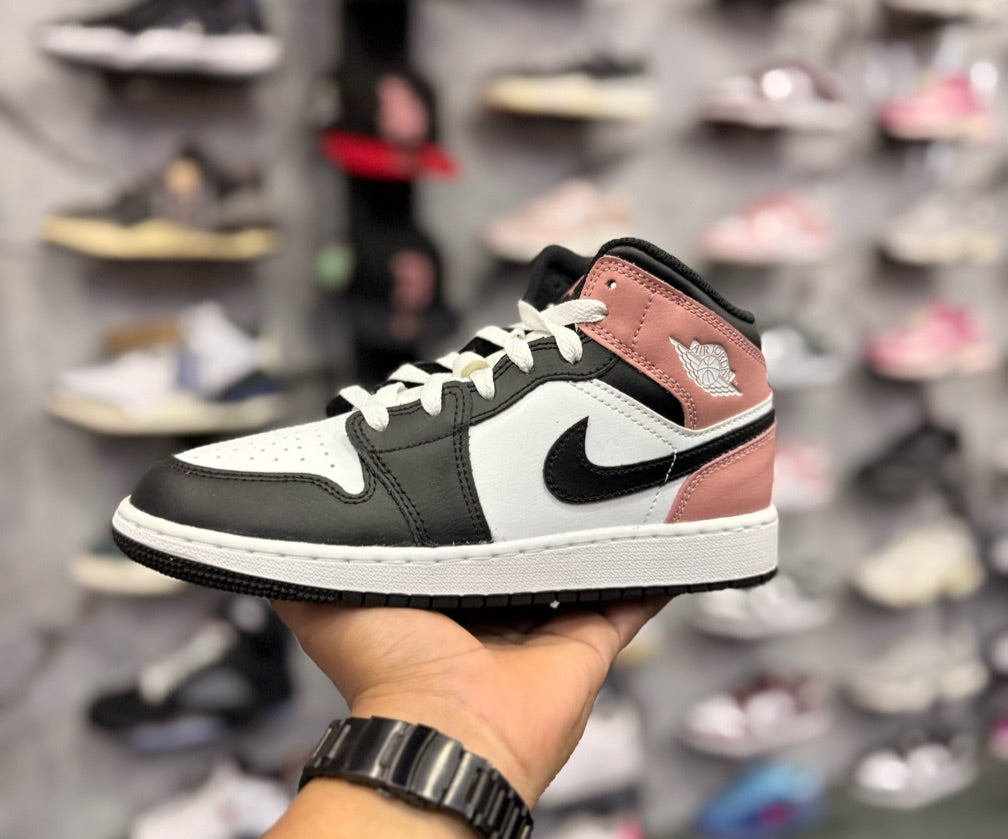 JORDAN 1 MID RUST PINK