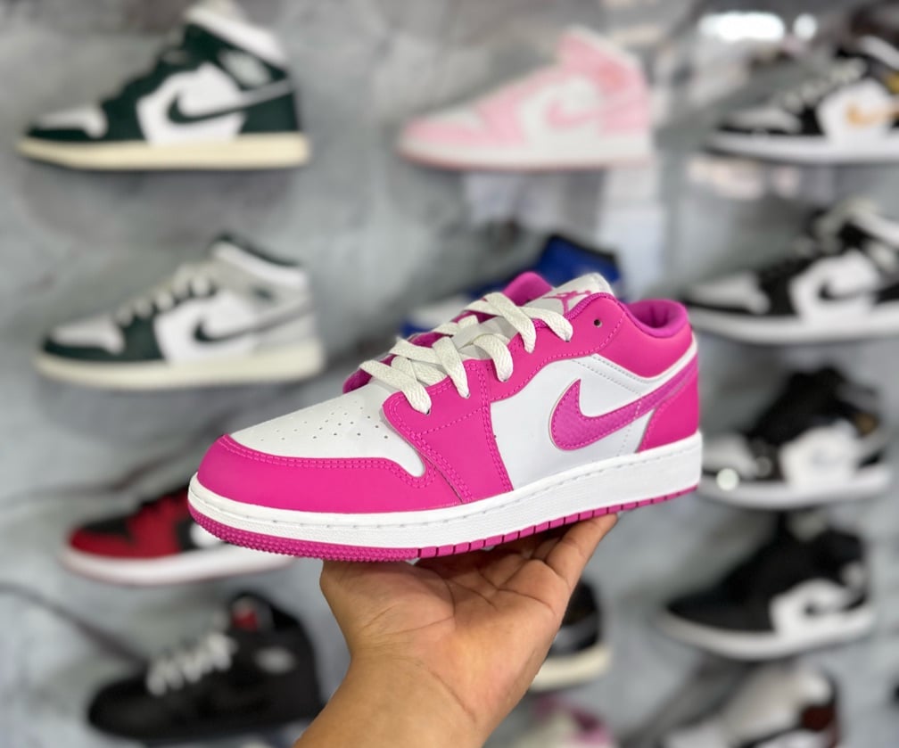 JORDAN 1 LOW FIRE PINK