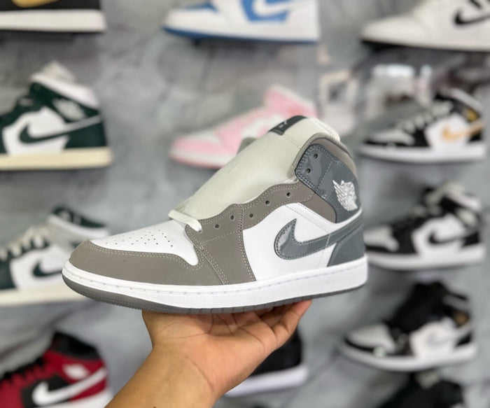 JORDAN 1 MID COOL GREY